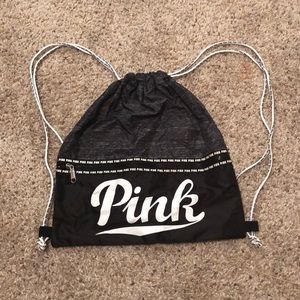 VS PINK Drawstring Bag